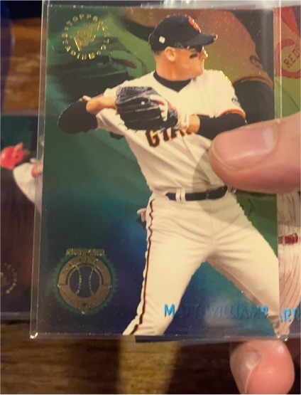 1994 Topps Finest #39 Matt Williams — front