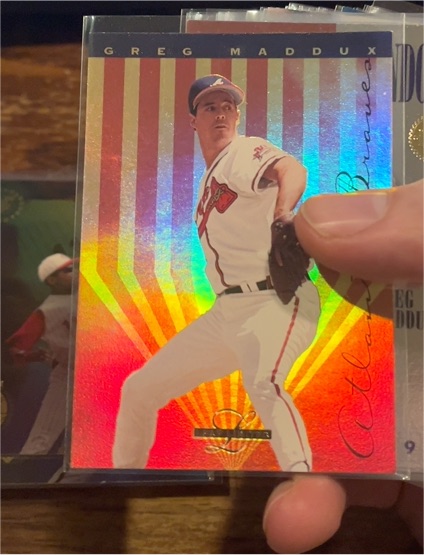 1995 Leaf Limited Gold #15 Greg Maddux — front