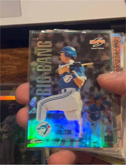 1995 Score Summit Big Bang #BB13 Paul Molitor — front
