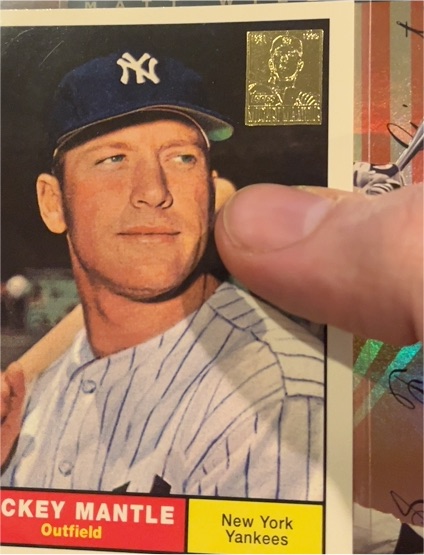 1996 Topps #7 Mickey Mantle — front
