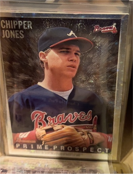 1995 Bowman #262 Chipper Jones — front