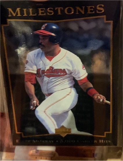 1996 Upper Deck Milestones #2 Eddie Murray — front