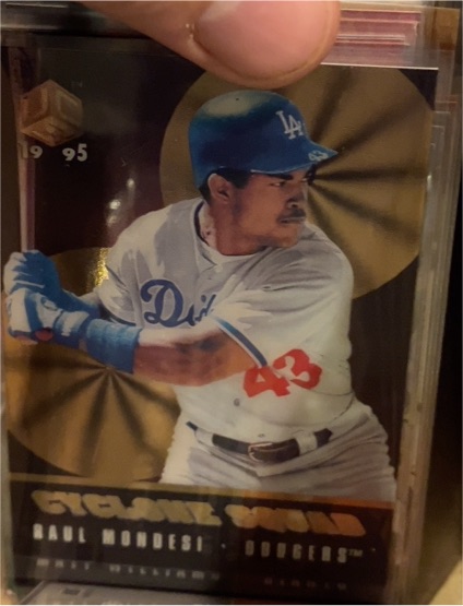 1995 Sportflix UC3 Cyclone Squad #CS14 Raul Mondesi — front