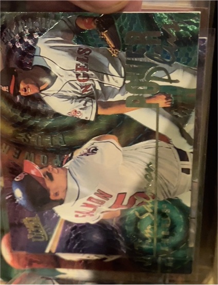 1996 Ultra Power Plus #8 Tim Salmon — front