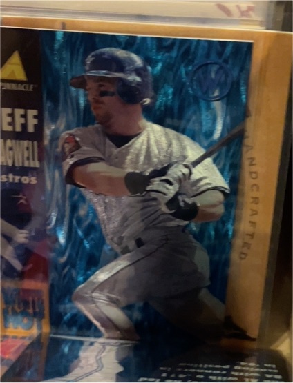 1995 Pinnacle Red Hot Jeff Bagwell #RH4 — front