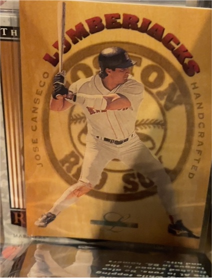 1995 Leaf Limited Lumberjacks # Jose Canseco — front