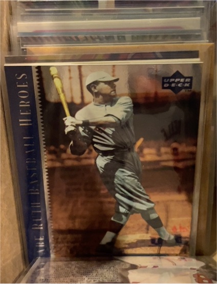 1996 Upper Deck Babe Ruth Baseball Heroes #74 Babe Ruth — front