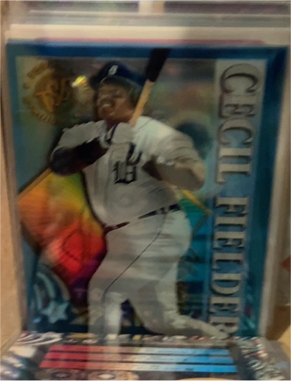 1995 Fleer #F-1 Cecil Fielder — front