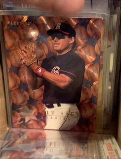 1995 Fleer Soaring Stars #9 Tim Salmon — front