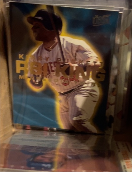 1991 Topps #1 Kirby Puckett — front