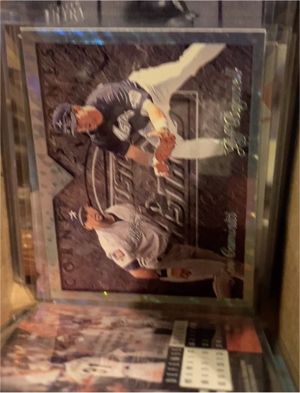1995 Leaf Cornerstones #4 Jeff Bagwell / Ken Caminiti — front