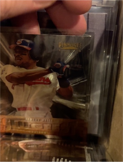 1996 Pinnacle #5 Albert Belle — front