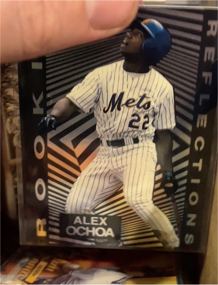1997 Fleer Ultra Rookie Reflections #7 Alex Ochoa — front