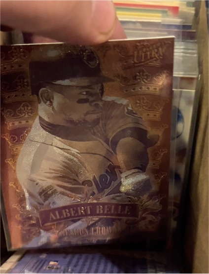 1997 Fleer Ultra Season Crowns #1 Albert Belle — front