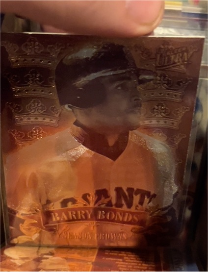 1997 Fleer Ultra Season Crowns #3 Barry Bonds — front