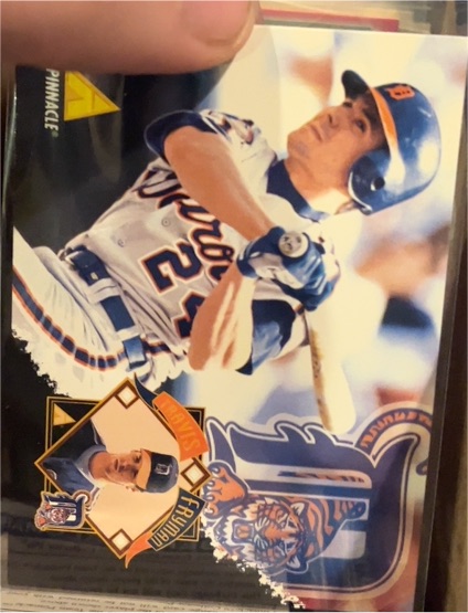 1994 Pinnacle #24 Davis Franks — front