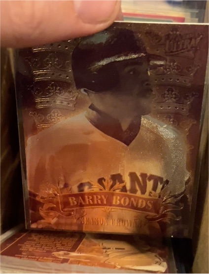 1997 Fleer Ultra Season Crowns #3 Barry Bonds — front