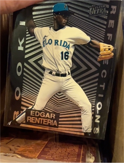 1997 Fleer Ultra #9 Edgar Renteria Rookie Reflections — front