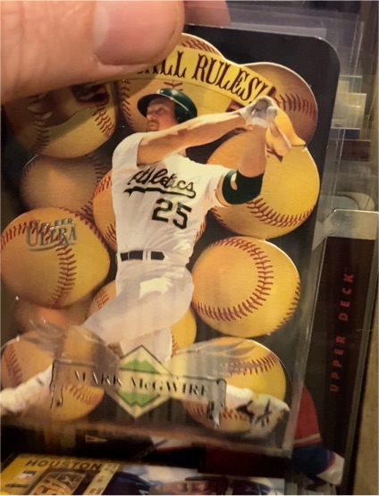 1997 Fleer Ultra Baseball Rules #6 Mark McGwire — front