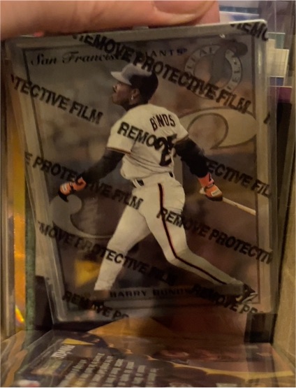 1996 Leaf Preferred Steel #6 Barry Bonds — front