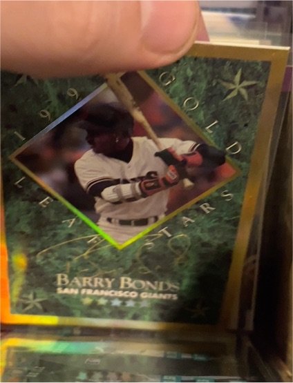 1994 Leaf Gold Leaf Stars Barry Bonds — front