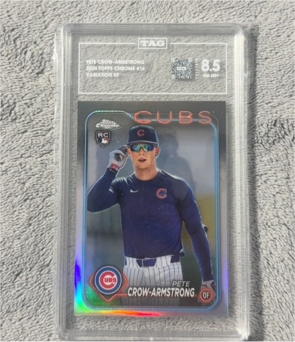 2024 Topps Chrome #16 Pete Crow-Armstrong — front