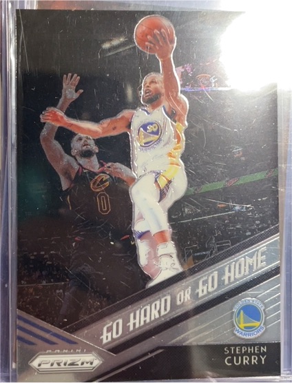 2018-19 Panini Prizm Go Hard or Go Home #3 Stephen Curry — front