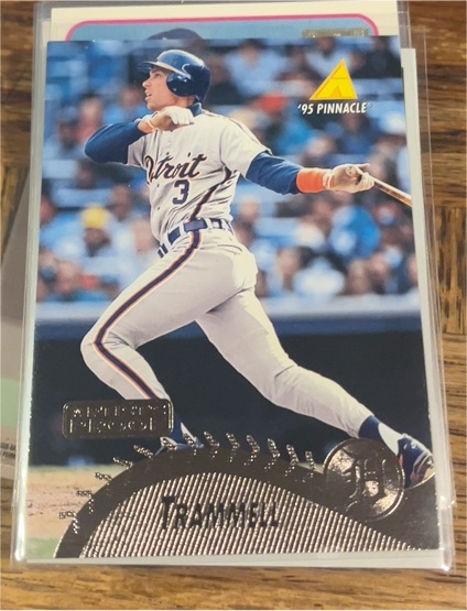 1995 Pinnacle #392 Alan Trammell — front