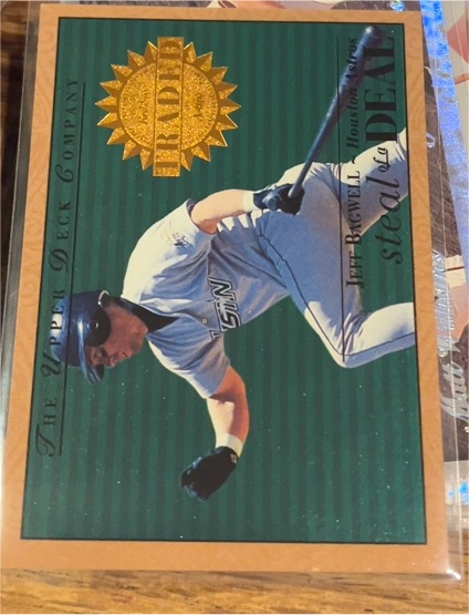 1995 Upper Deck Steal of a Deal #SD5 Jeff Bagwell — front