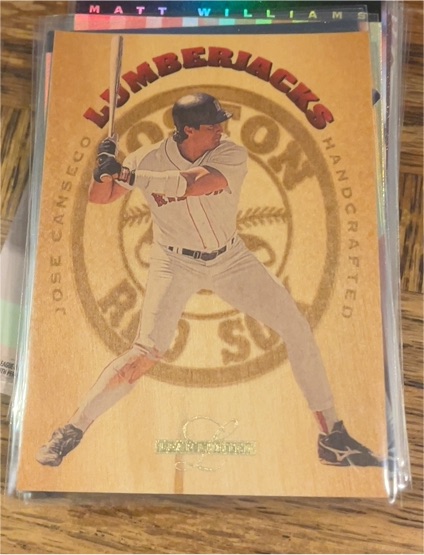 1995 Leaf Limited Lumberjacks #12 Jose Canseco — front