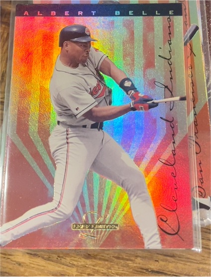 1995 Leaf Limited #unknown Albert Belle — front