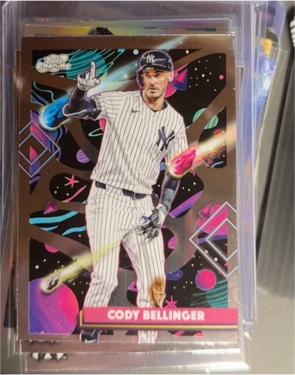 2025 Topps Cosmic Chrome #38 Cody Bellinger — front