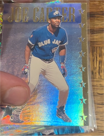1995 Leaf Gold Leaf All-Stars #8 Joe Carter — front