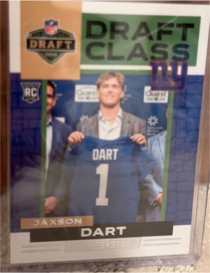 2025 Panini Rookies & Stars Draft Class #17 Jaxson Dart — front