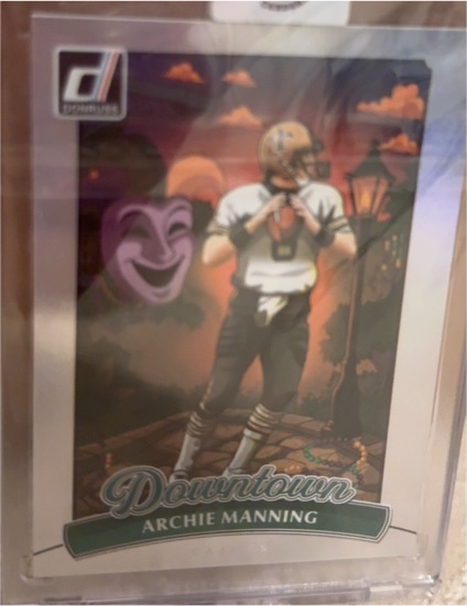 2025 Panini Donruss #5 Archie Manning Downtown — front