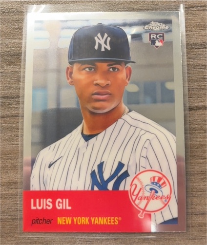 2022 Topps Chrome Platinum Anniversary #469 Luis Gil — front