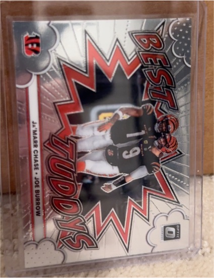 2025 Donruss Optic Best Tuddys Ja'Marr Chase Joe Burrow — front