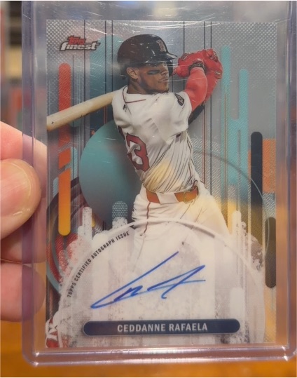 2025 Topps Finest #FA-CRA Ceddanne Rafaela — front