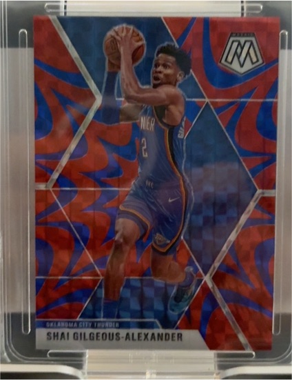 2019-20 Panini Mosaic #133 Shai Gilgeous-Alexander — front