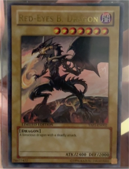 Yu-Gi-Oh! Red-Eyes B. Dragon YAP1-EN002 — front