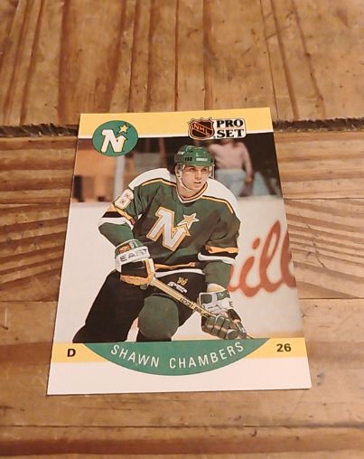 1990-91 Pro Set #134 Shawn Chambers — front