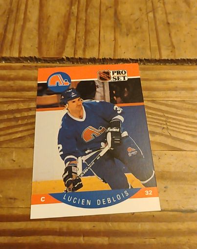 1990-91 Pro Set #244 Lucien Deblois — front