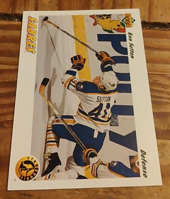 1991-92 Upper Deck #458 Ken Sutton — front
