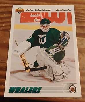 1991-92 Upper Deck #75 Peter Sidorkiewicz — front