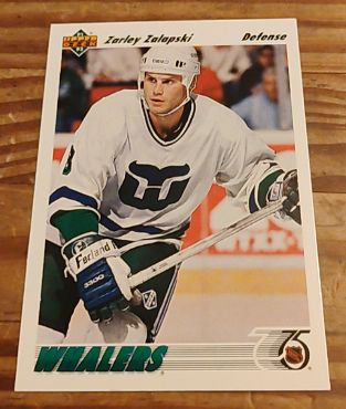 1991-92 Upper Deck #231 Zarley Zalapski — front