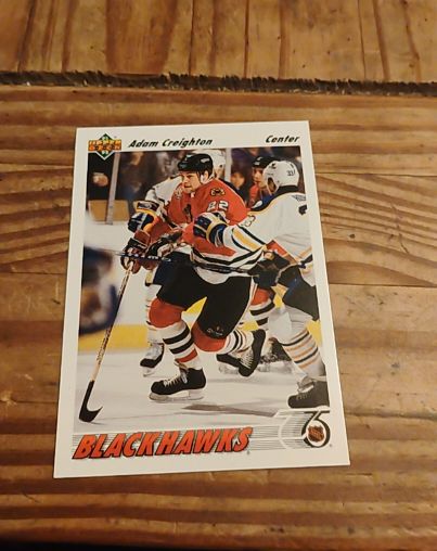 1991-92 Upper Deck #254 Adam Creighton — front
