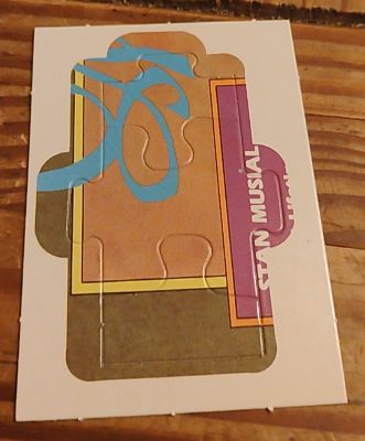 1988 Donruss #10-12 Stan Musial Puzzle — front