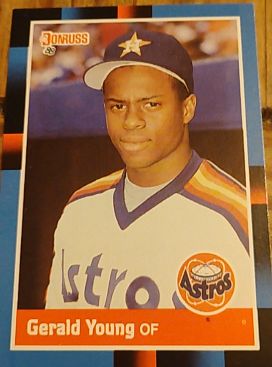 1988 Donruss #431 Gerald Young — front