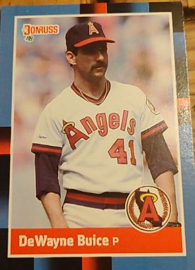 1988 Donruss #58 DeWayne Buice — front