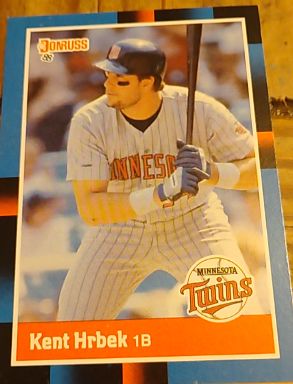 1988 Donruss #320 Kent Hrbek — front